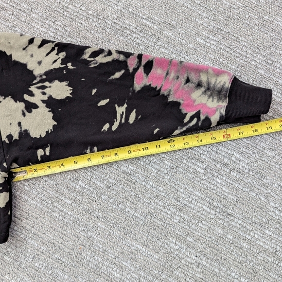 Noli Cropped Tie-Dyed Long-Sleeve Sweatshirt - Women's Size Small - Picture 6 of 9